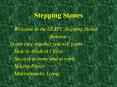 Stepping Stones PowerPoint PPT Presentation