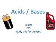 Acids / Bases