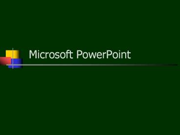 Microsoft PowerPoint