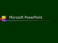 Microsoft PowerPoint PowerPoint PPT Presentation