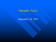 Intruder Alert