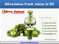 Fresh Juices DC PowerPoint PPT Presentation