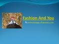 Fashion And You- www.vintage-obsession.com PowerPoint PPT Presentation