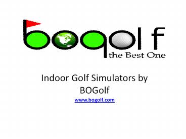 BOGolf PPT