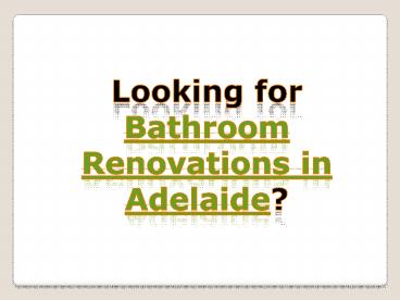 Home Improvements Adelaide