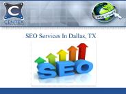 SEO Services In Dallas, TX