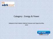 Malaysia Smart Meters Market Forecast and Opportunities, 2023