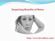 Surprising Benefits of Botox