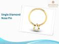 Single Diamond Nose Pin PowerPoint PPT Presentation