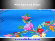 Wool Pashmina Shawls Australia