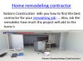 Home remodeling Contractor PowerPoint PPT Presentation