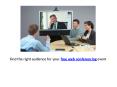 Find the right audience for your free web conferencing event PowerPoint PPT Presentation