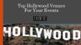 Hollywood venues PowerPoint PPT Presentation