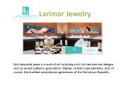 Larimar bracelet