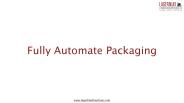 Get Good Automatic Packaging Machines in Sweden