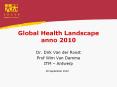 Global%20Health%20Landscape%20anno%202010 PowerPoint PPT Presentation