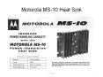 Motorola MS-10 Heat Sink PowerPoint PPT Presentation
