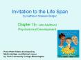 Invitation to the Life Span by Kathleen Stassen Berger PowerPoint PPT Presentation
