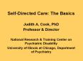 Self-Directed Care: The Basics PowerPoint PPT Presentation