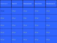Blank Jeopardy