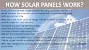 How Solar Panels Work?