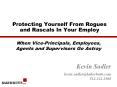Protecting Yourself From Rogues and Rascals In Your Employ PowerPoint PPT Presentation