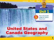 Unit 1 United States and Canada Geography