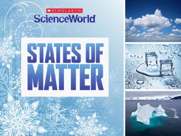 States of Matter