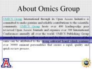 About Omics Group