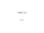CMSC 341
