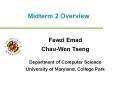 Midterm 2 Overview PowerPoint PPT Presentation