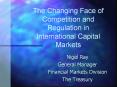 The Changing Face of Competition and Regulation in International Capital Markets PowerPoint PPT Presentation
