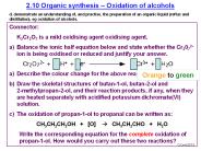 2.10 Organic synthesis 