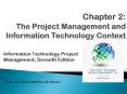 Chapter 2: The Project Management and Information Technology Context PowerPoint PPT Presentation