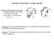 Random Geometric Graph Model