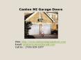 Garage Door Canton MI PowerPoint PPT Presentation