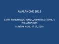 AVALANCHE 2015 PowerPoint PPT Presentation