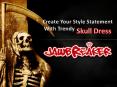 Create Your Style Statement With Trendy Skull Drress PowerPoint PPT Presentation