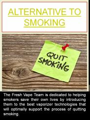 Alternative To Smoking