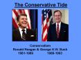 The Conservative Tide PowerPoint PPT Presentation
