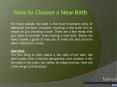 How to Choose a New Bath (1) PowerPoint PPT Presentation