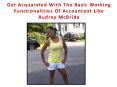 Audrey McBride-Accounting Expert PowerPoint PPT Presentation