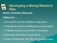 Developing a Strong Research Plan PowerPoint PPT Presentation