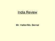 India Review