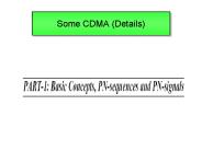 Some CDMA (Details)