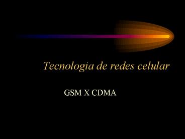 Tecnologia de redes celular