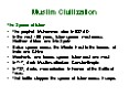 Muslim Civilization PowerPoint PPT Presentation