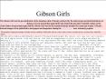 Gibson Girls PowerPoint PPT Presentation