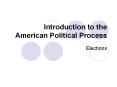 Introduction to the American Political Process PowerPoint PPT Presentation