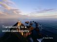 Transitioning to a world-class country PowerPoint PPT Presentation